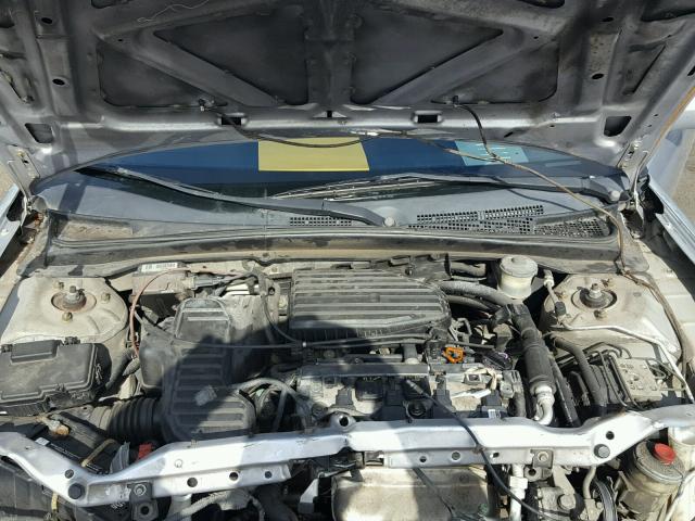 1HGEM22921L064401 - 2001 HONDA CIVIC SI SILVER photo 7