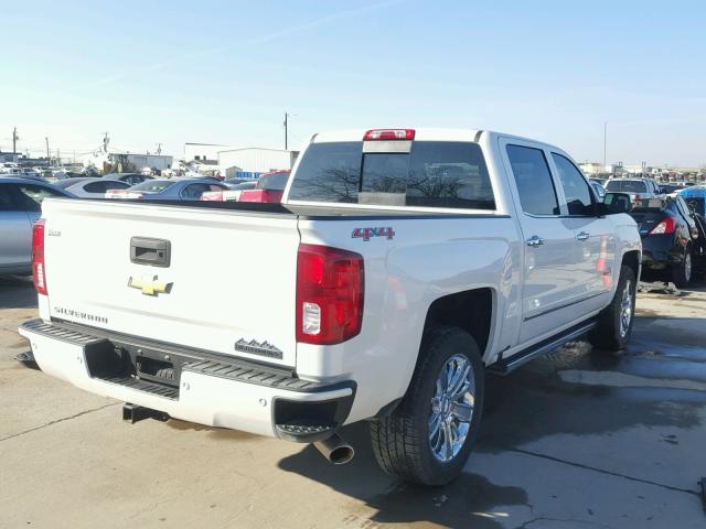 3GCUKTEC9HG480708 - 2017 CHEVROLET SILVERADO WHITE photo 4