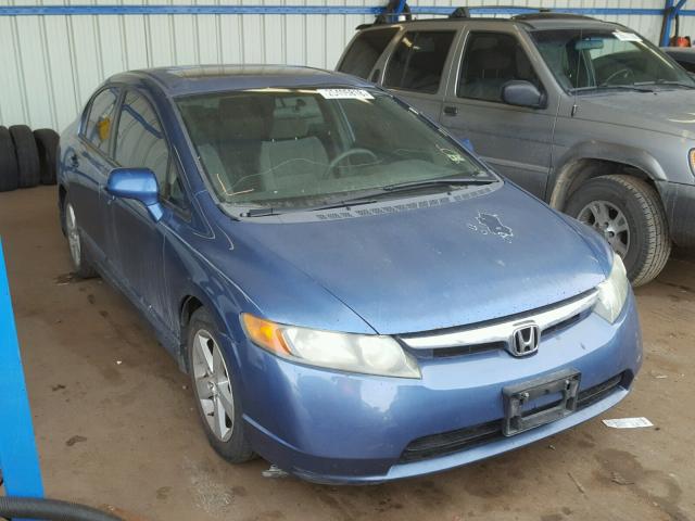 1HGFA16827L044425 - 2007 HONDA CIVIC EX ლურჯი ფოტო 1