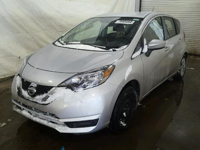 3N1CE2CP3HL376518 - 2017 NISSAN VERSA NOTE SILVER photo 2