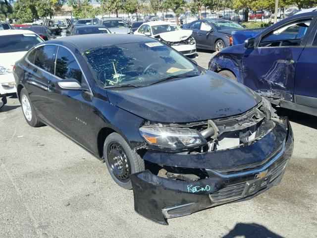1G1ZB5ST2HF276400 - 2017 CHEVROLET MALIBU LS შავი ფოტო 1