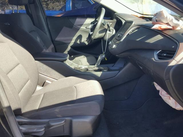 1G1ZB5ST2HF276400 - 2017 CHEVROLET MALIBU LS შავი ფოტო 5