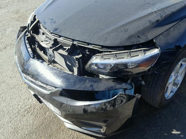 1G1ZB5ST2HF276400 - 2017 CHEVROLET MALIBU LS შავი ფოტო 9