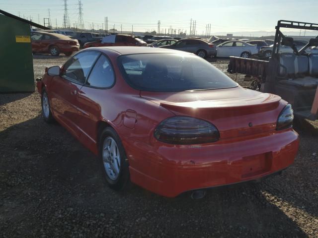 1G2WP12K22F220254 - 2002 PONTIAC GRAND PRIX RED photo 3