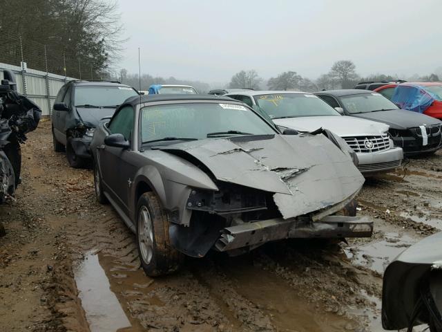 1FAFP44432F203674 - 2002 FORD MUSTANG GRAY photo 1