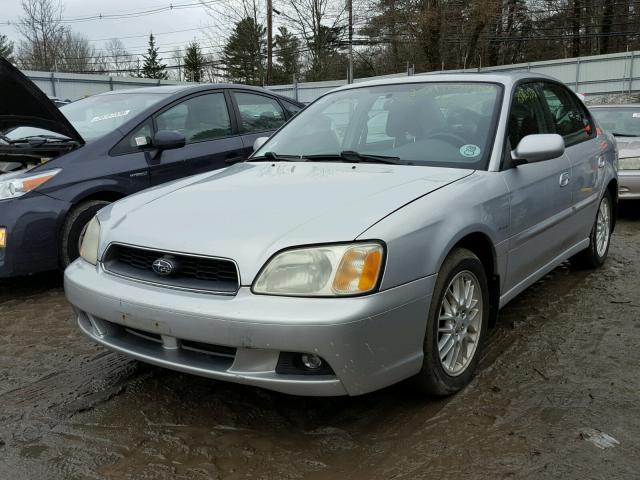 4S3BE625X47204324 - 2004 SUBARU LEGACY L S SILVER photo 2