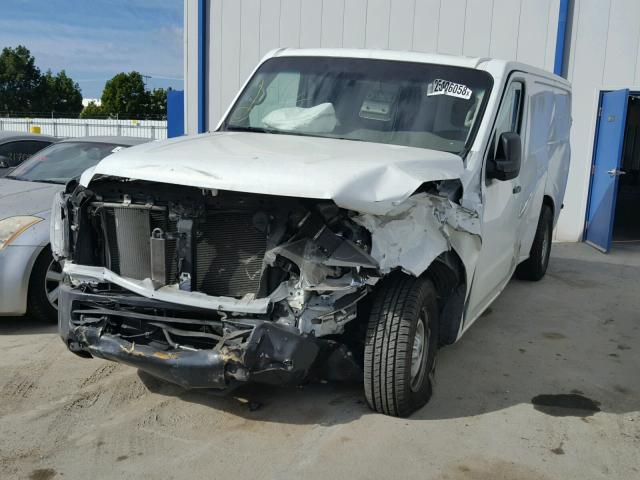 1N6BF0KMXGN800757 - 2016 NISSAN NV 1500 S WHITE photo 2