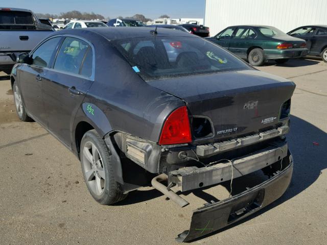 1G1ZC5E11BF282915 - 2011 CHEVROLET MALIBU 1LT 灰色 照片 3