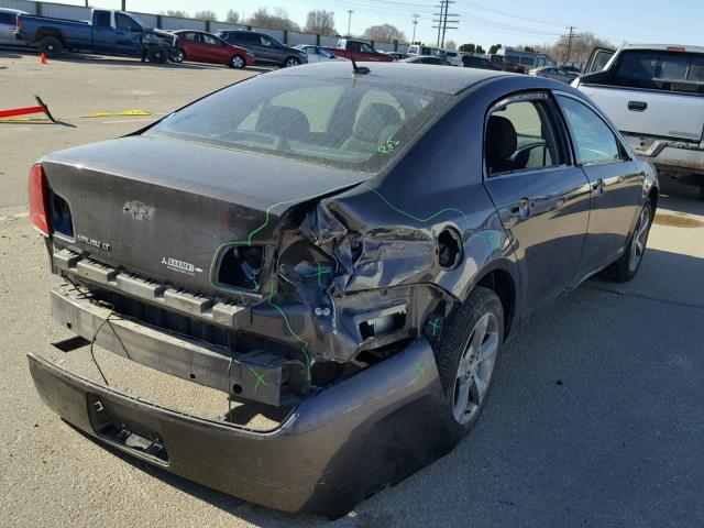 1G1ZC5E11BF282915 - 2011 CHEVROLET MALIBU 1LT GRAY photo 4