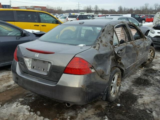 1HGCM56856A015755 - 2006 HONDA ACCORD EX BROWN photo 4