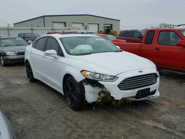 3FA6P0HD7GR274728 - 2016 FORD FUSION SE WHITE photo 1