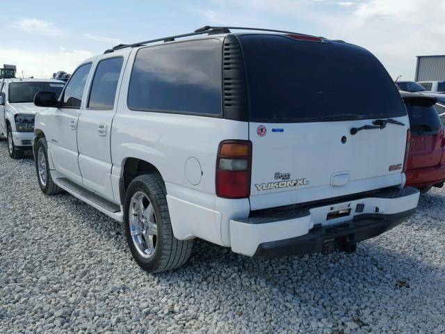 1GKFK66U92J262862 - 2002 GMC DENALI XL WHITE photo 3