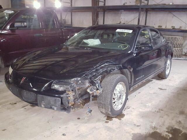 1G2WJ52K3YF134324 - 2000 PONTIAC GRAND PRIX BLACK photo 2