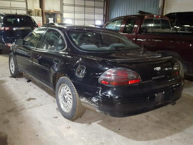 1G2WJ52K3YF134324 - 2000 PONTIAC GRAND PRIX BLACK photo 3