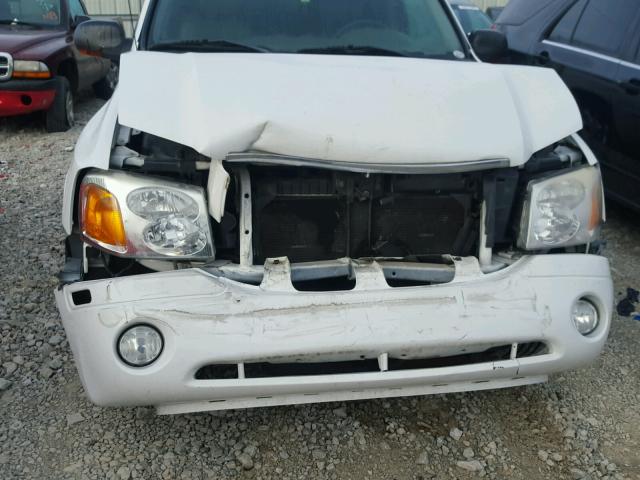 1GKDT13S342349129 - 2004 GMC ENVOY WHITE photo 7