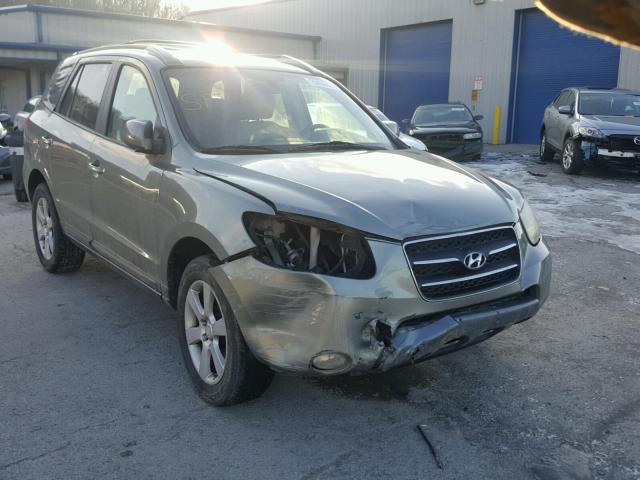 5NMSH73E17H049557 - 2007 HYUNDAI SANTA FE S GREEN photo 1