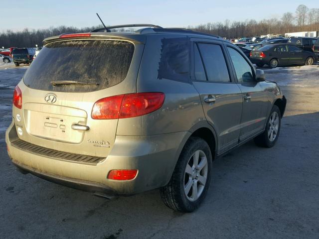 5NMSH73E17H049557 - 2007 HYUNDAI SANTA FE S GREEN photo 4