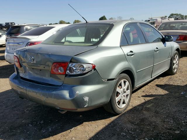 1YVFP80C155M61226 - 2005 MAZDA 6 I GREEN photo 4