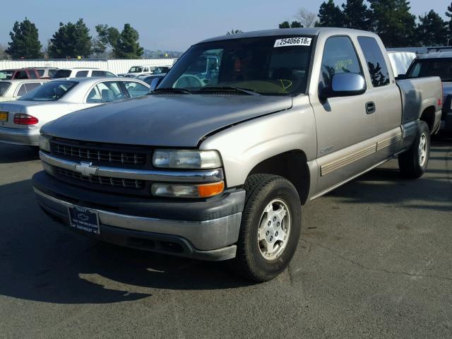 1GCEK19T0XE135186 - 1999 CHEVROLET SILVERADO TAN photo 2