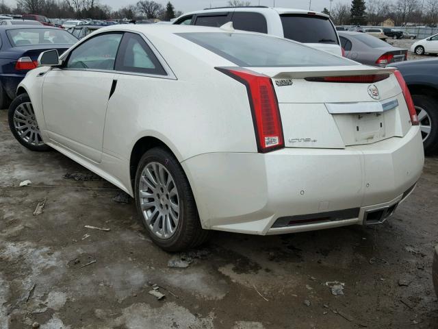 1G6DL1ED5B0157202 - 2011 CADILLAC CTS PERFOR WHITE photo 3