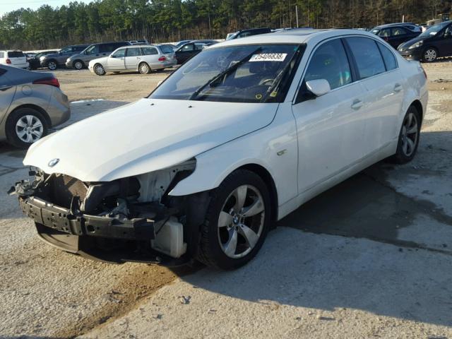 WBANA53535CR73545 - 2005 BMW 525 I WHITE photo 2