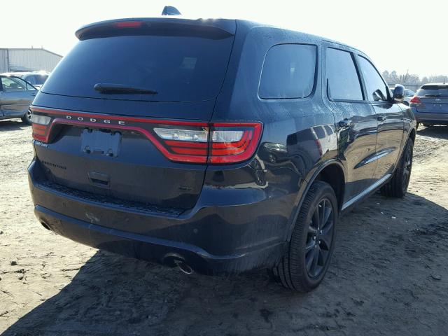 1C4RDJDG6JC213642 - 2018 DODGE DURANGO GT BLACK photo 4