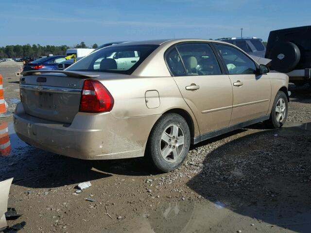 1G1ZT54894F169408 - 2004 CHEVROLET MALIBU LS GOLD photo 4