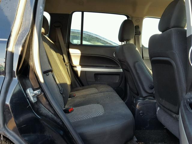 3GNCA13B49S553020 - 2009 CHEVROLET HHR LS BLACK photo 6