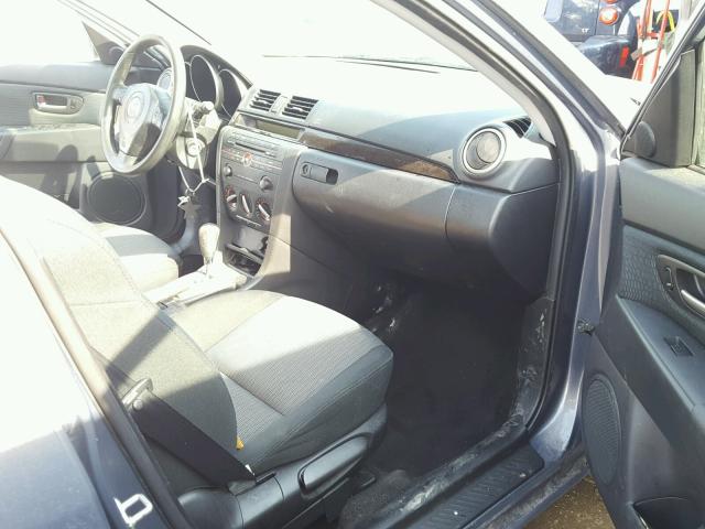 JM1BK12F281806115 - 2008 MAZDA 3 I GRAY photo 5