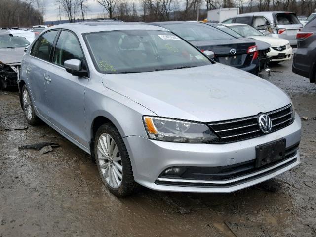 3VWD17AJ2FM324780 - 2015 VOLKSWAGEN JETTA SE SILVER photo 1