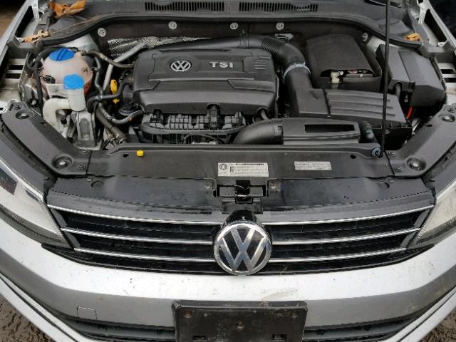 3VWD17AJ2FM324780 - 2015 VOLKSWAGEN JETTA SE SILVER photo 7