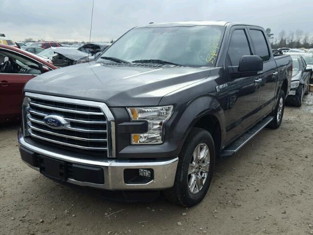 1FTEW1CF4FKE61368 - 2015 FORD F150 SUPER BLACK photo 2