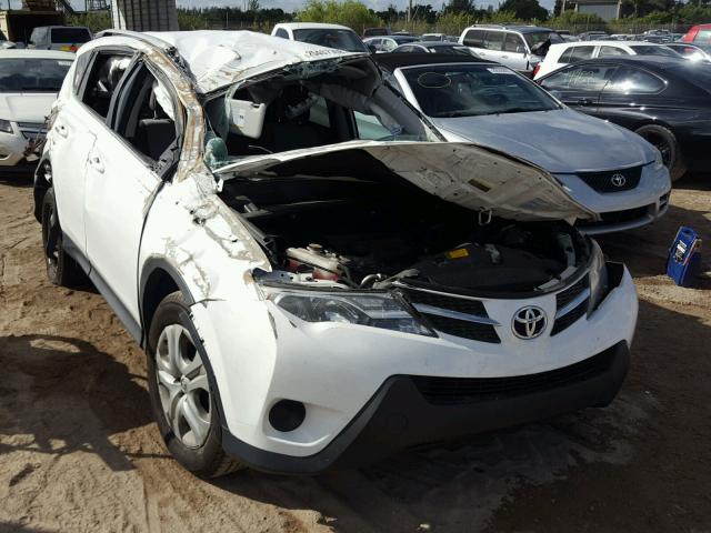 2T3BFREV0FW275100 - 2015 TOYOTA RAV4 LE WHITE photo 1