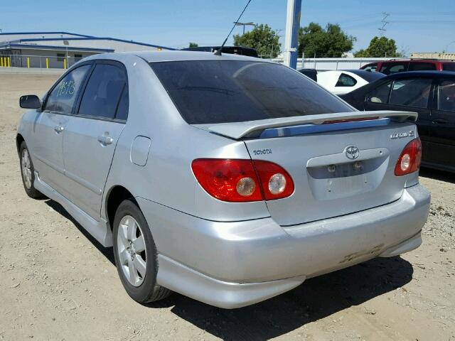 1NXBR30E66Z628086 - 2006 TOYOTA COROLLA CE SILVER photo 3