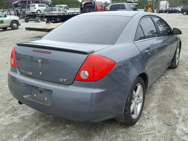 1G2ZH57N394123400 - 2009 PONTIAC G6 GT GRAY photo 4