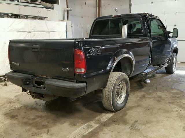 1FTSX31F92EC30179 - 2002 FORD F350 SRW S BLACK photo 4