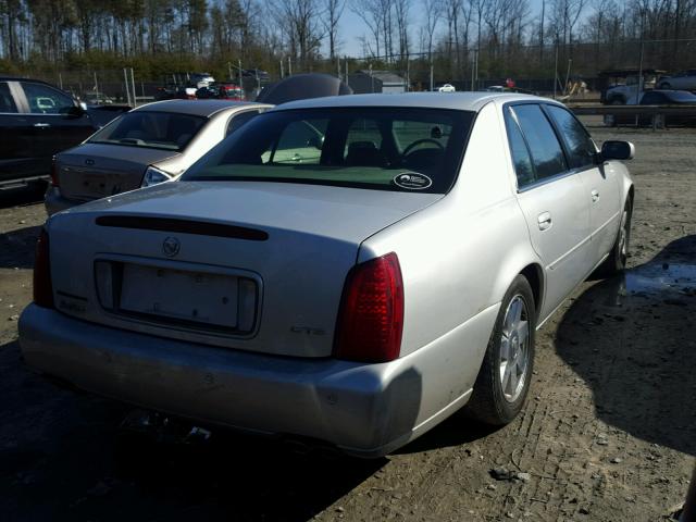 1G6KF57983U291128 - 2003 CADILLAC DEVILLE DT SILVER photo 4