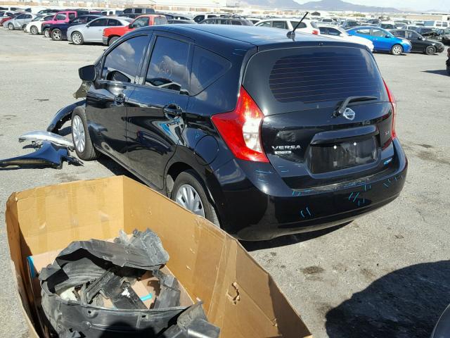 3N1CE2CP2FL415399 - 2015 NISSAN VERSA NOTE BLACK photo 3