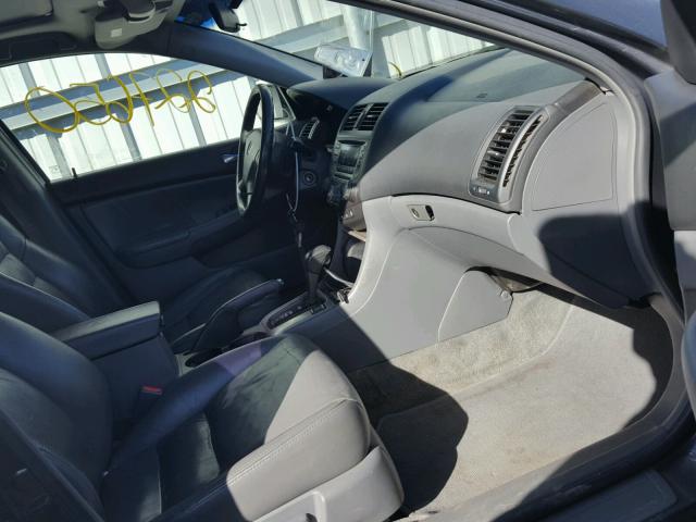 1HGCM66527A012096 - 2007 HONDA ACCORD EX BLUE photo 5