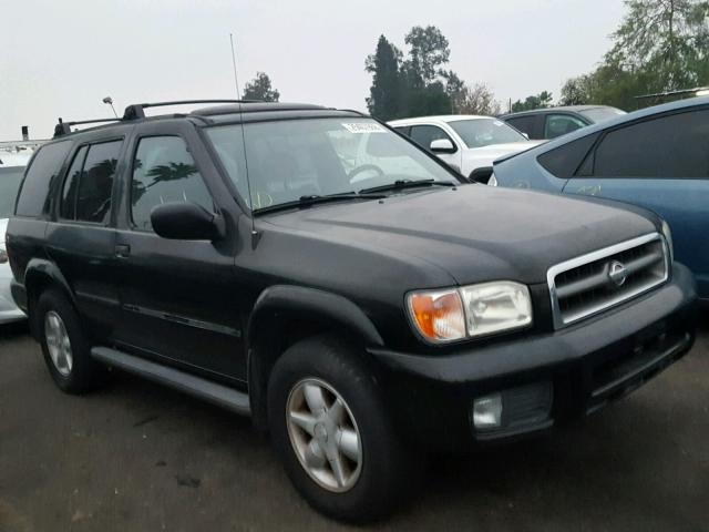 JN8DR07X41W507755 - 2001 NISSAN PATHFINDER BLACK photo 1