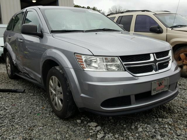 3C4PDCAB4FT739002 - 2015 DODGE JOURNEY SE GRAY photo 1