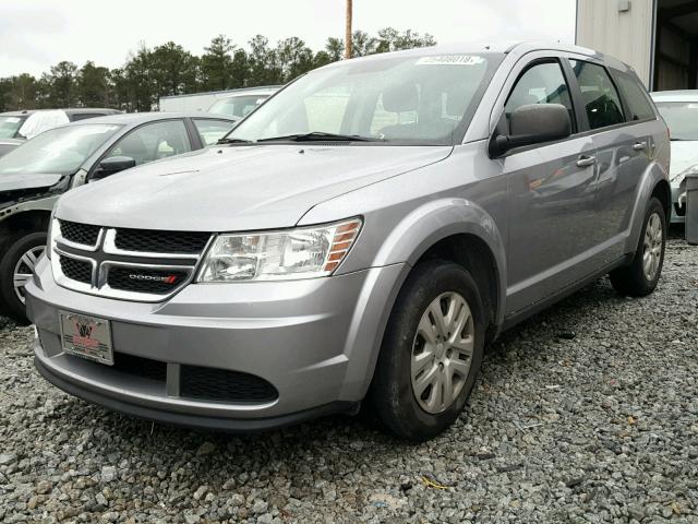 3C4PDCAB4FT739002 - 2015 DODGE JOURNEY SE GRAY photo 2