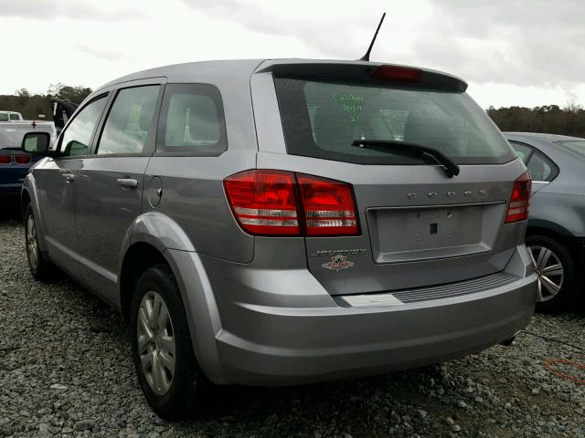 3C4PDCAB4FT739002 - 2015 DODGE JOURNEY SE GRAY photo 3