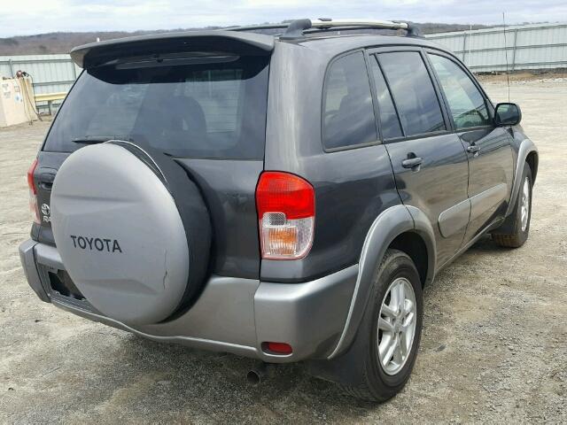 JTEGH20V430110256 - 2003 TOYOTA RAV4 GRAY photo 4