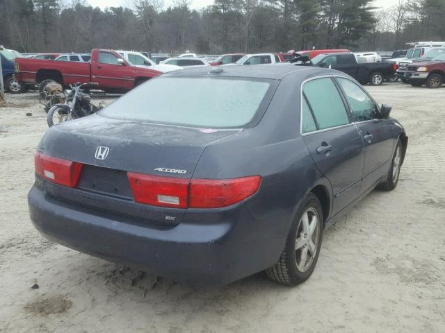 1HGCM56815A142307 - 2005 HONDA ACCORD EX GRAY photo 4