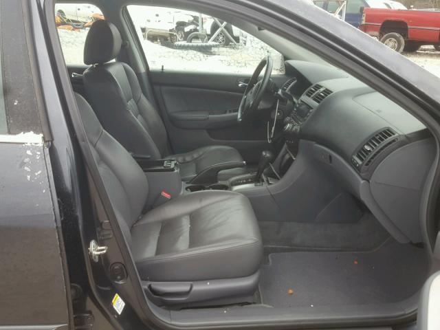 1HGCM56815A142307 - 2005 HONDA ACCORD EX GRAY photo 5