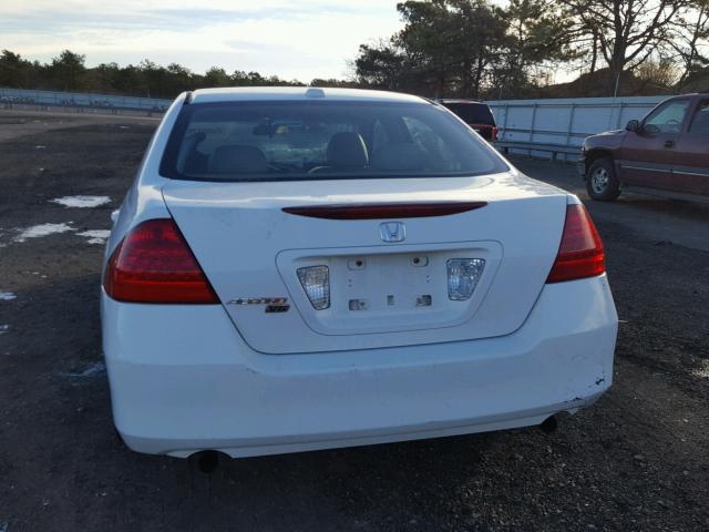 1HGCM665X7A070537 - 2007 HONDA ACCORD EX WHITE photo 9