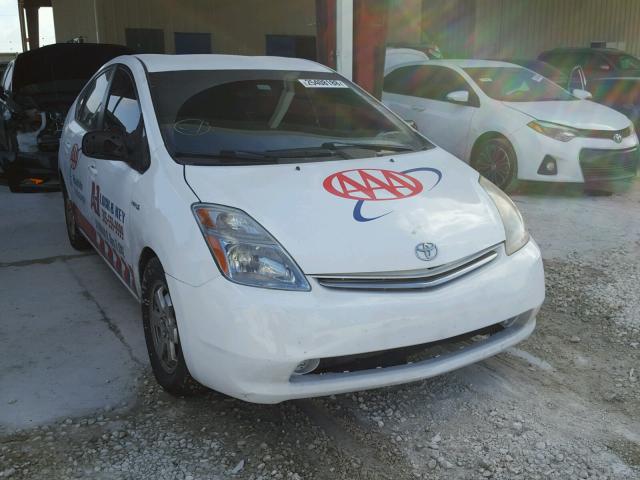 JTDKB20U283318178 - 2008 TOYOTA PRIUS WHITE photo 1