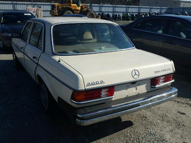 WDBAB33A6EA093613 - 1984 MERCEDES-BENZ 300 DT YELLOW photo 3