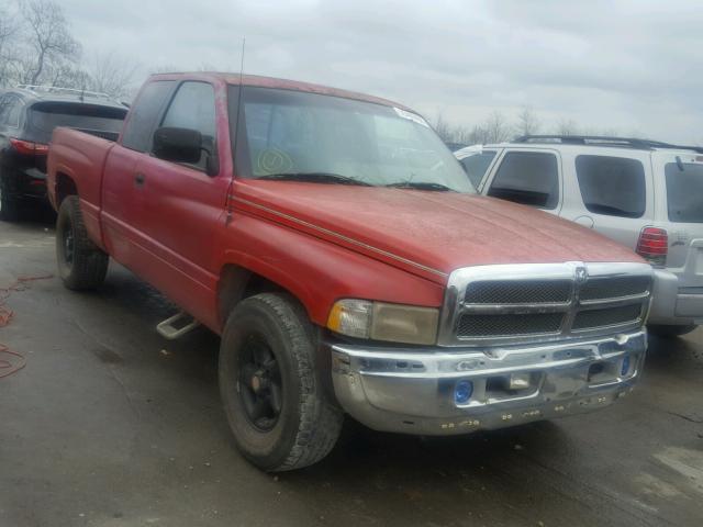 3B7HC13Y5TM167456 - 1996 DODGE RAM 1500 RED photo 1